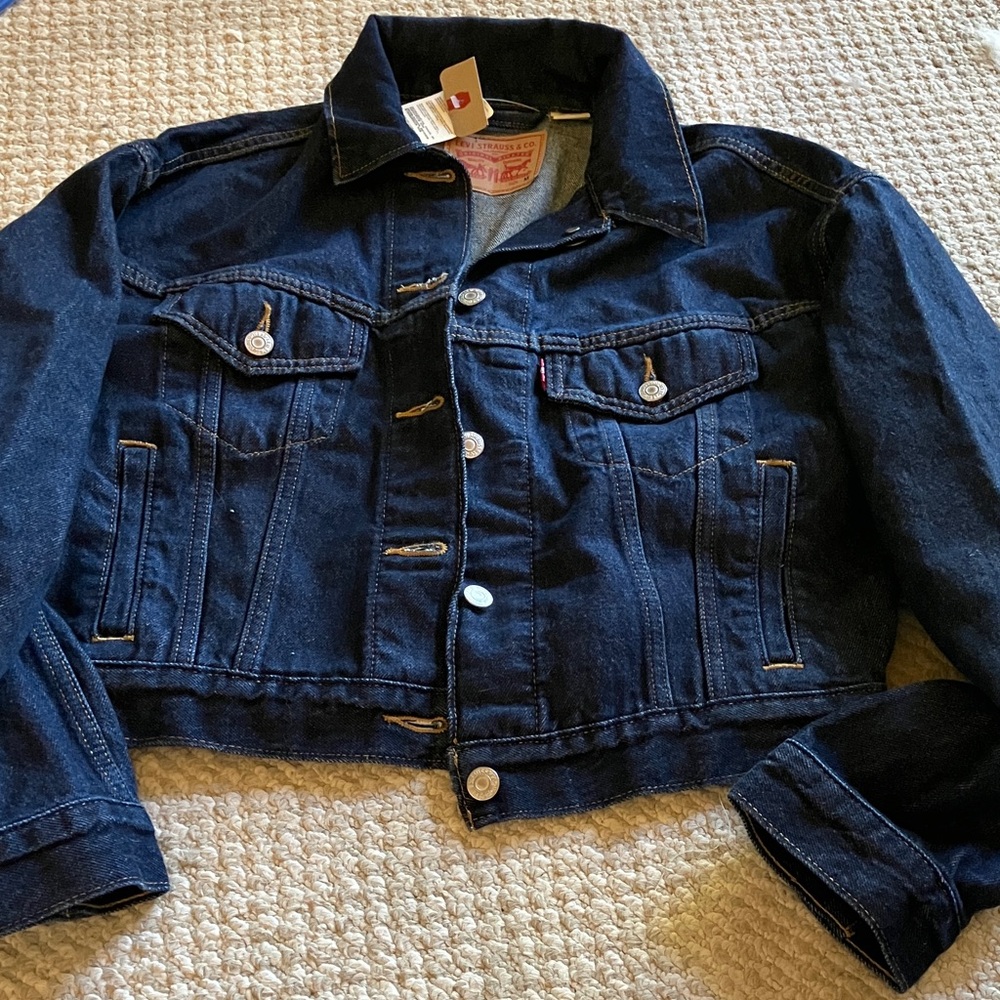 Levi's Classic Blue Denim Jacket NWT
